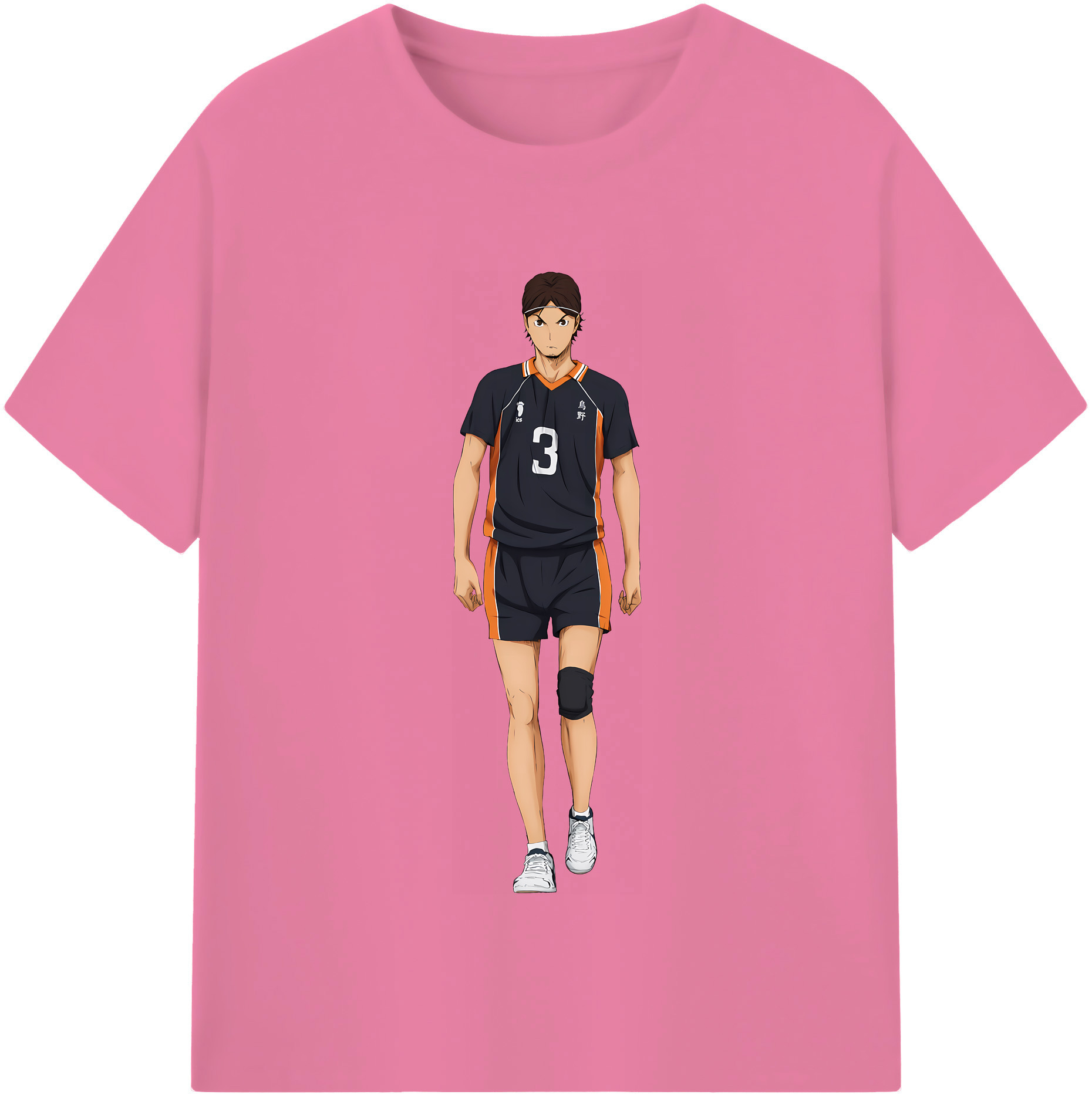 （画像用） ハイキュー!! Haikyu!! 綿100％半袖Tシャツ（フロントプリント）